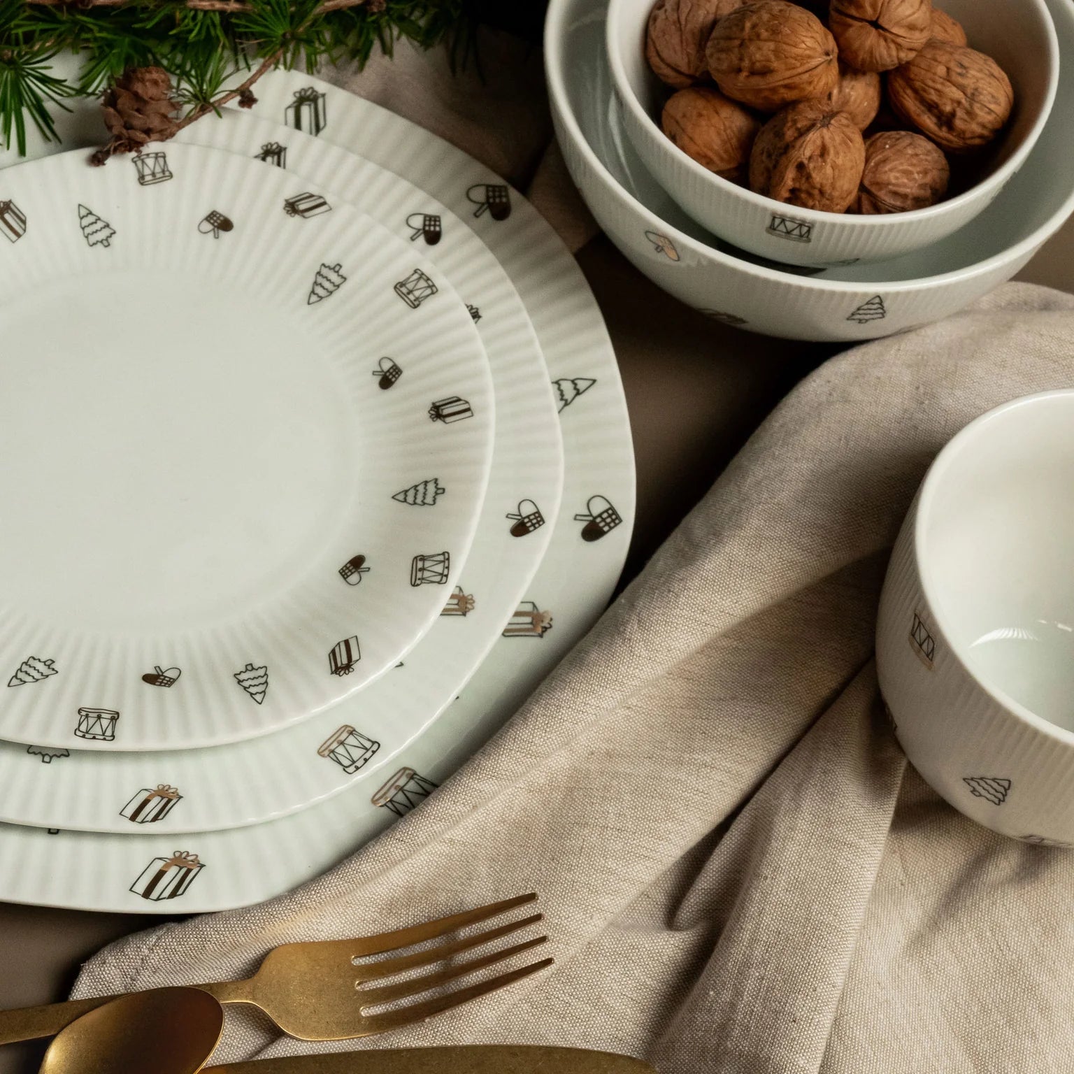 Magic Christmas Teller D26cm - 2 stk.